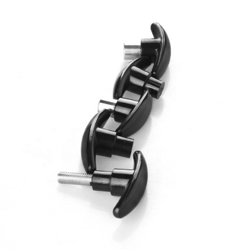 Black Nylon T Plastic Screw Fastening Knob Handle" could be simplified to:

"Black Nylon T Plastic Screw Knob Handle" 

However, for a search engine title, we might want it to be more concise and keyword-rich:

"Black Nylon T Plastic Screw Knob
