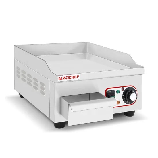 CE Certified Stainless Steel Commercial Griddle for Restaurants