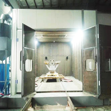 Shot Blasting Booth: Track Trailer Blasting Room/Dry Sandblasting Room