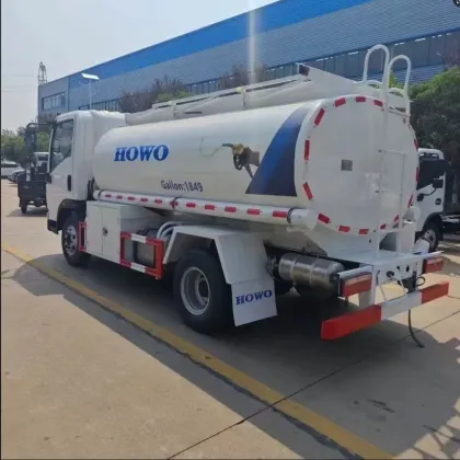 Customized oil tanker truck