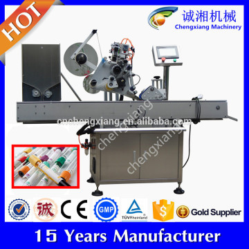 CE Certificate automatic blood collection tube labeling machine,sticker labeling machine