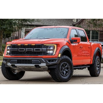 2021+ Ford F-150 Auto Body Systems: Front & Rear Bumpers, Grille, Hood, Fenders, Lamps & Eyebrows