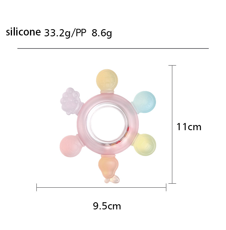 silicone teether toy MFZ-T035