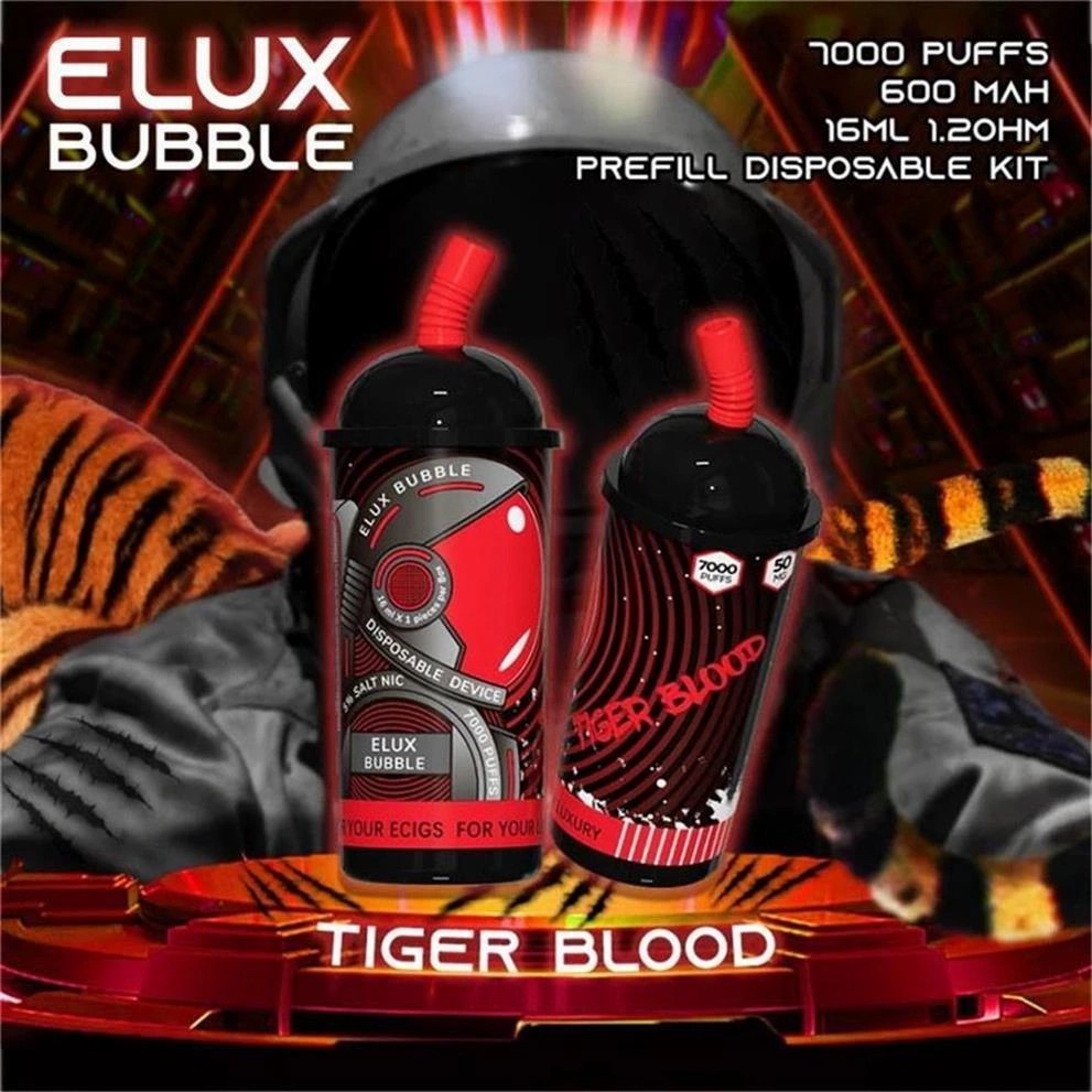 Elux bubbla 7000 puffs vape -enhet