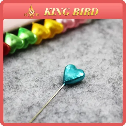 Card pack embroidery needle color 5.5 cm heart head needle