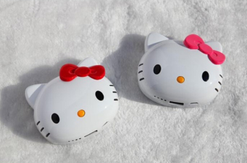 Cartoon Cat USB Charger, Hello Kitty Power Bank Travel Charger 8000mAh