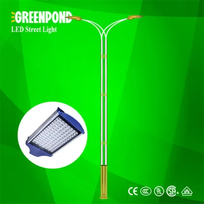 High Luminance Dual Arms LED Street Light