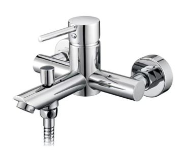 Miglior prezzo da bagno a parete in ottone ridotto tocchi di mixer di rubinetti - design classico