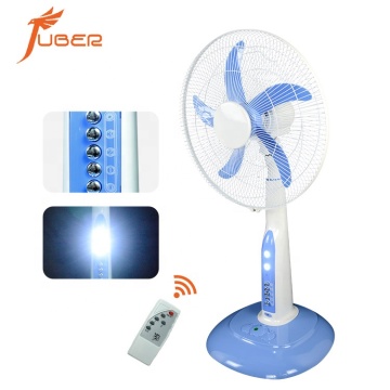 16 Inch Rechargeable AC/DC Indoor Cooling Fan with Remote Control
