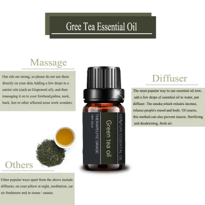  Green Tea Essential Oil Health Care Aromatherapy