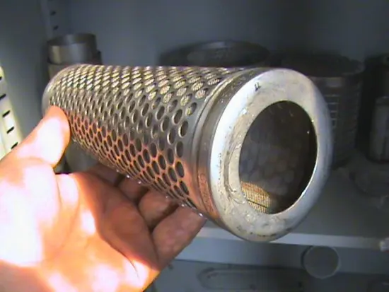 Stainless steel industrial filter equipment