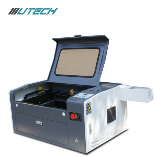 Mini machine de gravure laser de timbre en caoutchouc cnc