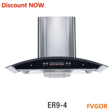 Stainless Steel 90cm Island Kitchen Air Extractor Hood