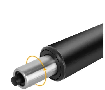 Universal Gas Lift Cylinder for Office Chairs - 11.4 to 16.3 Inch Adjustments (Black Springs)