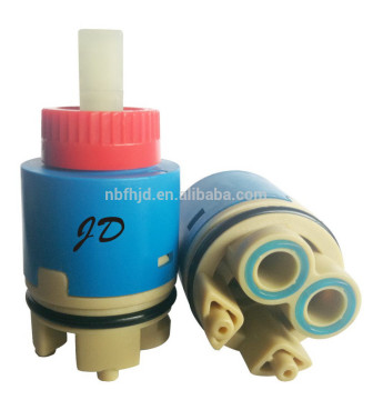 35mm water saving 2 steps Faucet Ceramic Disc Cartridge with Distributor
