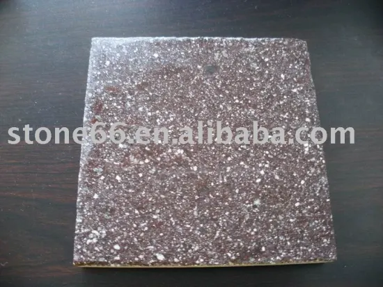 Brown porphyry stone