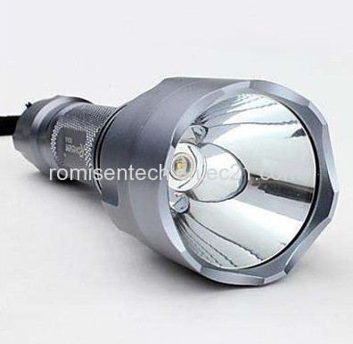 Romisen RC8-3 200 lumen Cree XR-E Q5 LED ficklampa ficklampa med 5 lägen