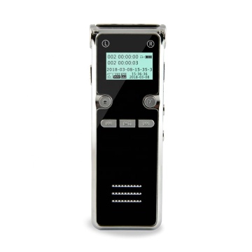 8GB Voice Recorder: 600hr Standby & 300hr Recording with External TF Card