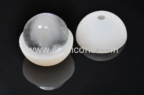 Single Silicone Ice Ball Mold In Diameter 7.8cm 