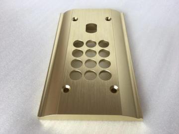 6063 CNC processing furniture contour elevator button panel