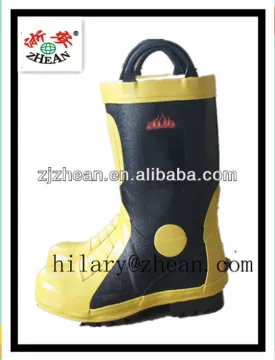 safety boots/Fire rubber boots