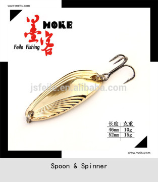 Gigh quality Gold zinc spinner jig