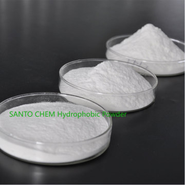 Uso de polvo hidrofóbico de silicona para mortero impermeable