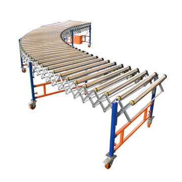 Fast Delivery Telescopic Flexible Expandable Motorized Roller Conveyor