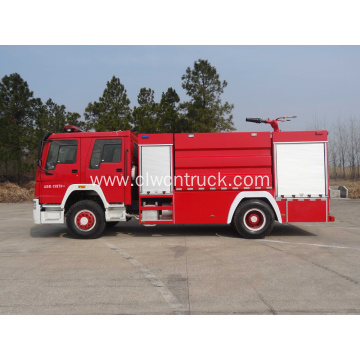 2019 New SINOTRUCK HOWO foam fire truck China Manufacturer