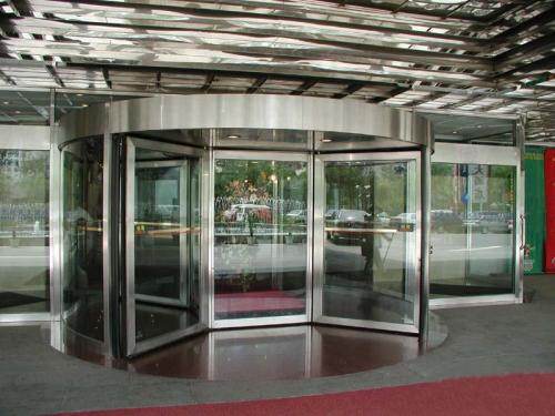 economic hotel revolving door