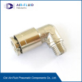 Air-Fluid Nickel-Plated Elbow 90  Swivel Grease Fitting