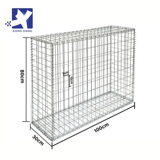 Affordable Galvanized Welded Rock Gabion Basket Garden Fencing