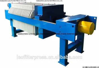 Leo Filter Electroplating Wastewater Filter Press,Electroplating Sludge Filter Press