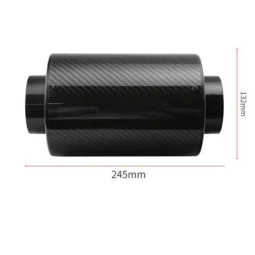 Echter Kohlenstoff-Hi-Flow-Luftfilter für Luftaufnahme