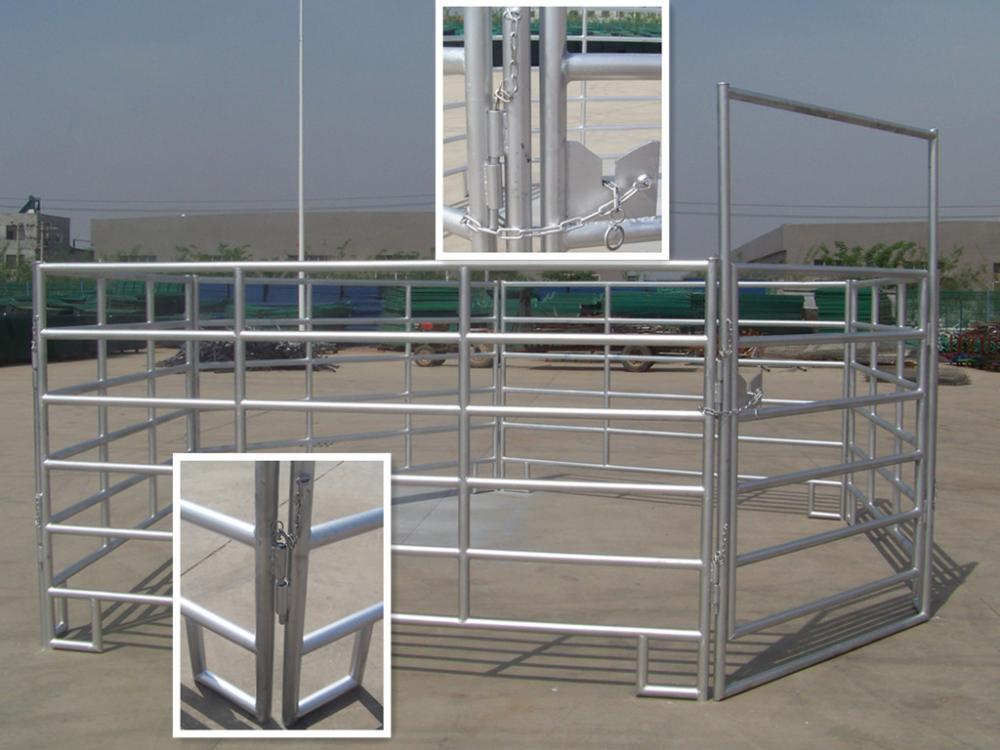 galvanized pipe horse fence panels export