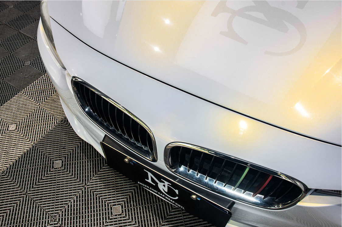 Glossy Ceramic Gold Car Wrapping