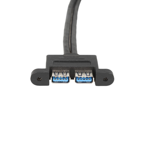 USB A 3.0 メス TO 20P IDC ケーブル