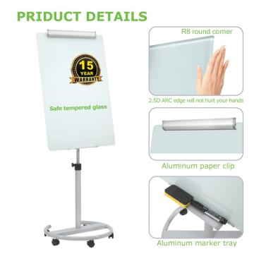 60X90CM standing whiteboard flipchart for office