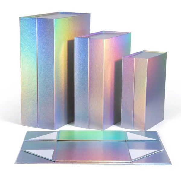 Hot Stamping Laser UV Printing Glossy Cosmetic Box
