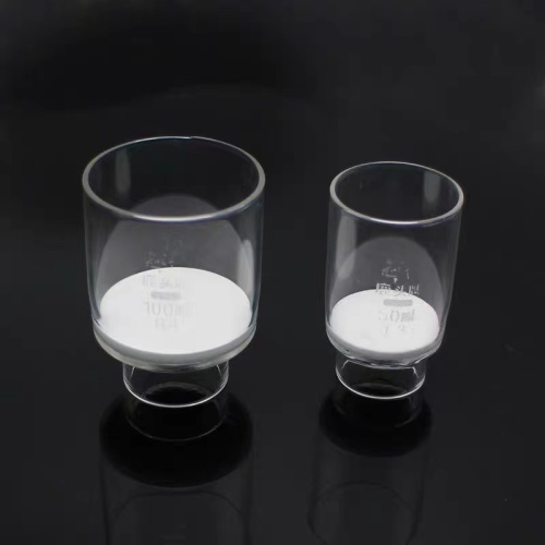 実験室BORO3.3 Glass Filtebるつぼ15mlの多孔性3