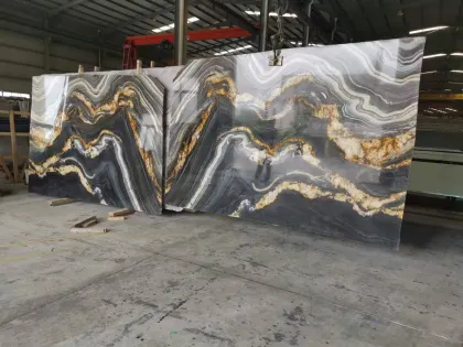 Quarry Natural Stone Brazil Gold Granite Countertops
