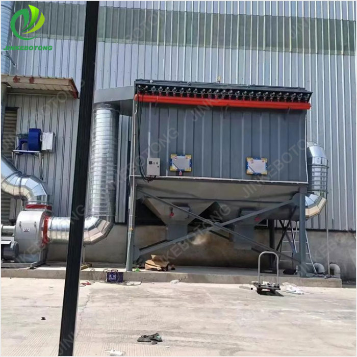 Coleccionista de polvo de gas industrial