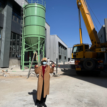 SDDOM Factory Supplier: 50t Bolted Type Dry Powder Storage Cement Silo for Portland Cement