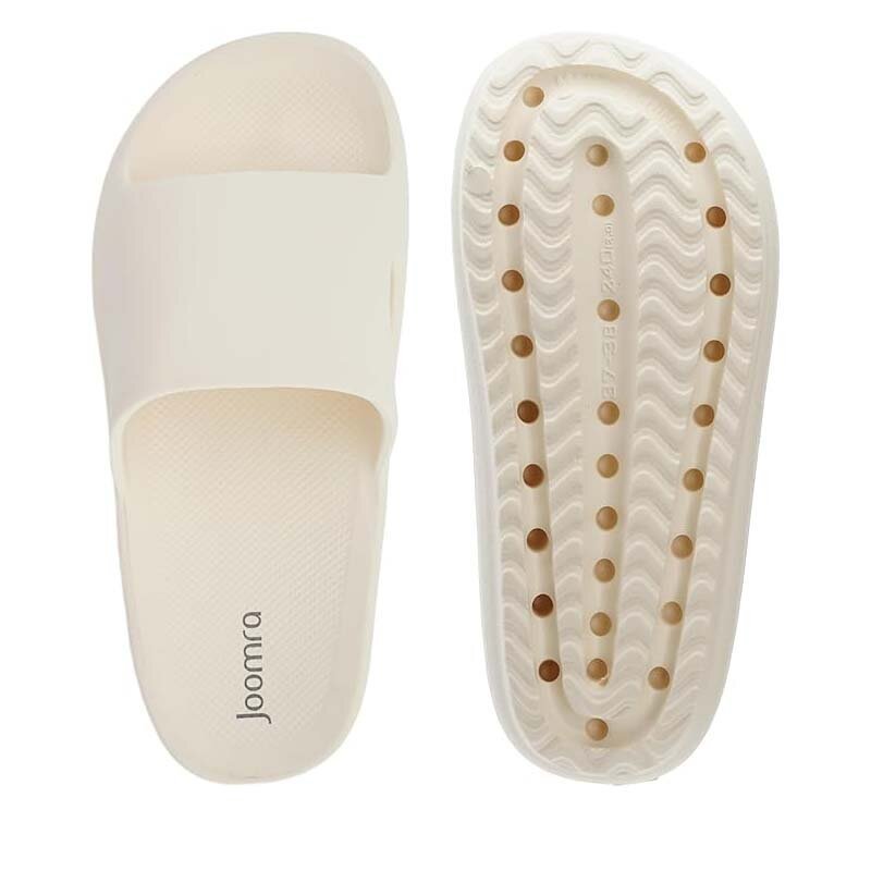 Joomra women's and men's pillow slippers anti-skid speed dry shower slippers bathroom sandals