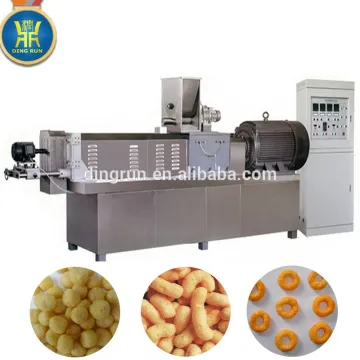 grain snack food extruder grain snack machine