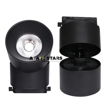 7/12/15/20W Spotings LED Spotings Track Lamp - Luz de faixa de foco LED ajustável para iluminação interna