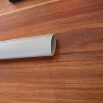 Tianqi China factory ABS Hard gray hollow ellipse pipe high quality extrusion plastic oval flexible tube for Shower
