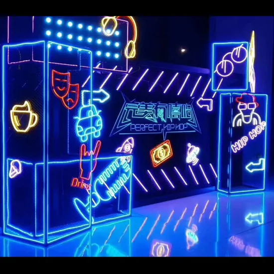 SHOPPING MALL DECORATION NEON SIGNS