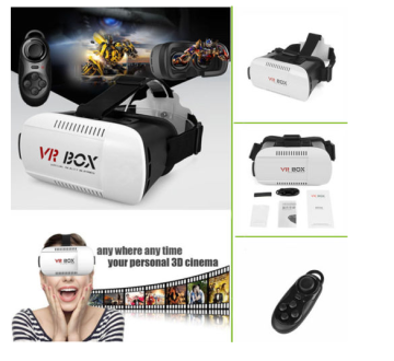 Factory Wholesale OEM Available NEW 2016 3D Glasses Virtual Reality Box for 4.7-6 Inch ISO and Android Smartphones