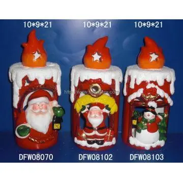 Christmas Ceramic Candle